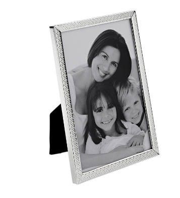 Rama foto Kayla, Sticla Placat cu argint, Argintiu, 15.70x1.40x10.70 cm