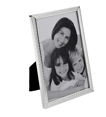 Rama foto Kayla, Sticla/Placat cu argint/Zinc, Argintiu, 25x20x1.40x20.20 cm [2]