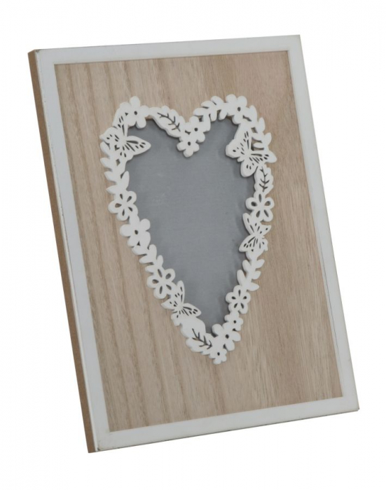 Rama foto Live laugh love, MDF, maro/alb, 17.5X1.9X22.8 cm [3]