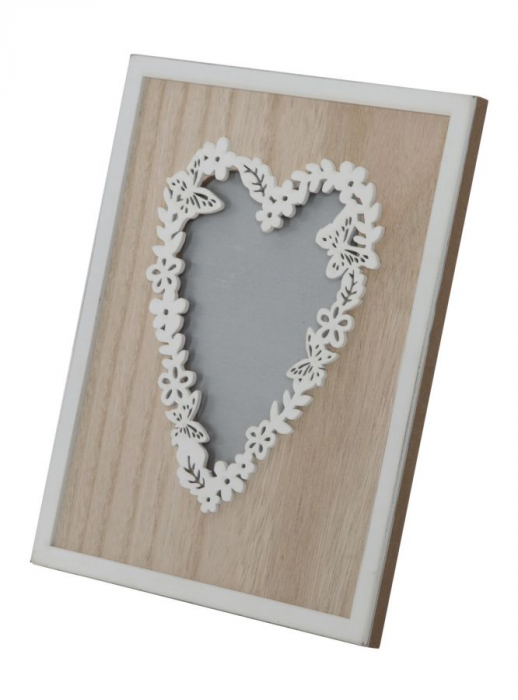 Rama foto Live laugh love, MDF, maro/alb, 17.5X1.9X22.8 cm [2]