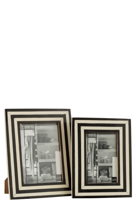 Rama foto , Material sintetic, Negru, 13x0.75x18 [4]