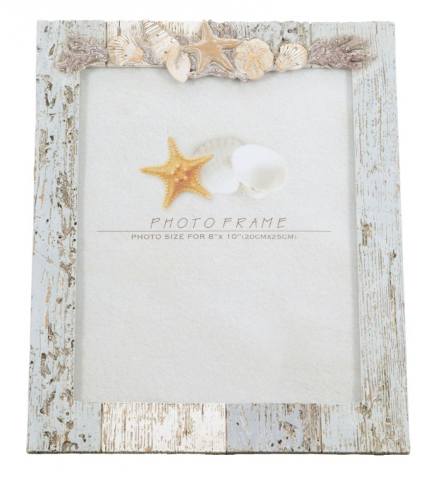 Rama foto Shell, rasina, multicolor, 25.5X2.3X31.5 cm [2]