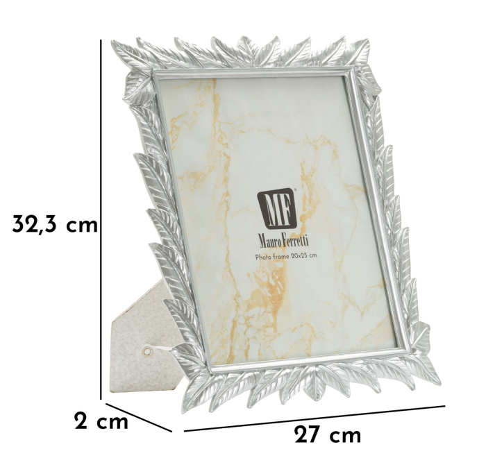  Rama, Silver leaves 27x2x32,3 cm (dimensiune interna 20x25 cm)  [6]