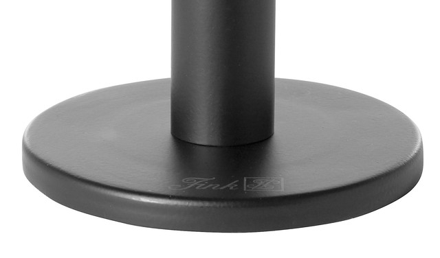 RITMO, Suport lumânare, vopsit cu pulbere neagră, nichel, h. 11,7 cm [5]