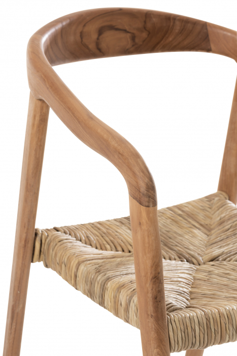 Scaun Ana Teak, Lemn, Maro, 60.5x53x74 cm [8]