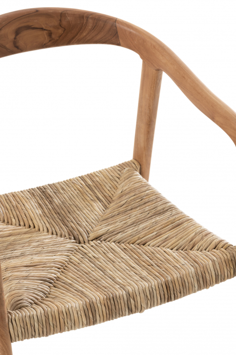 Scaun Ana Teak, Lemn, Maro, 60.5x53x74 cm [7]