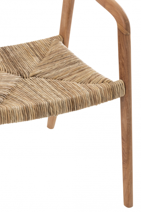 Scaun Ana Teak, Lemn, Maro, 60.5x53x74 cm [6]