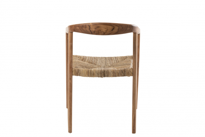 Scaun Ana Teak, Lemn, Maro, 60.5x53x74 cm [4]