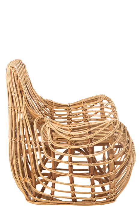 Scaun Ani Teak, Ratan/Bambus, Natural, 87x99x89 cm [3]