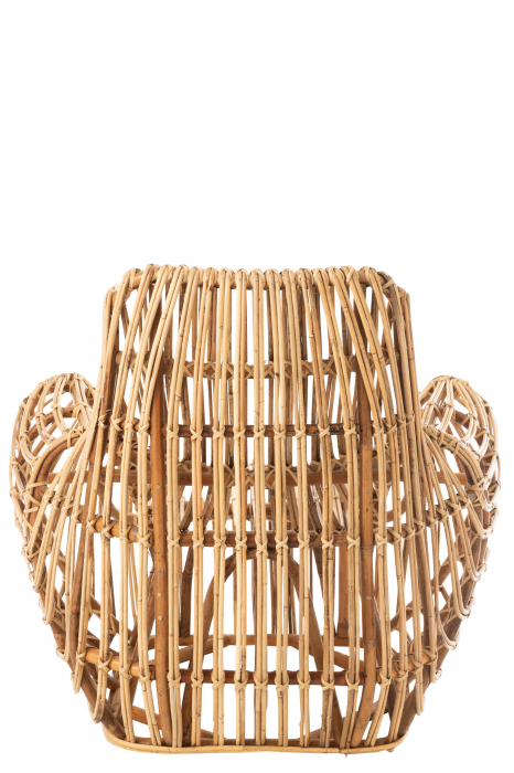 Scaun Ani Teak, Ratan/Bambus, Natural, 87x99x89 cm [4]