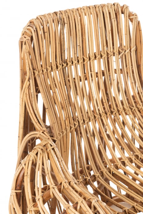 Scaun Ani Teak, Ratan/Bambus, Natural, 87x99x89 cm [7]