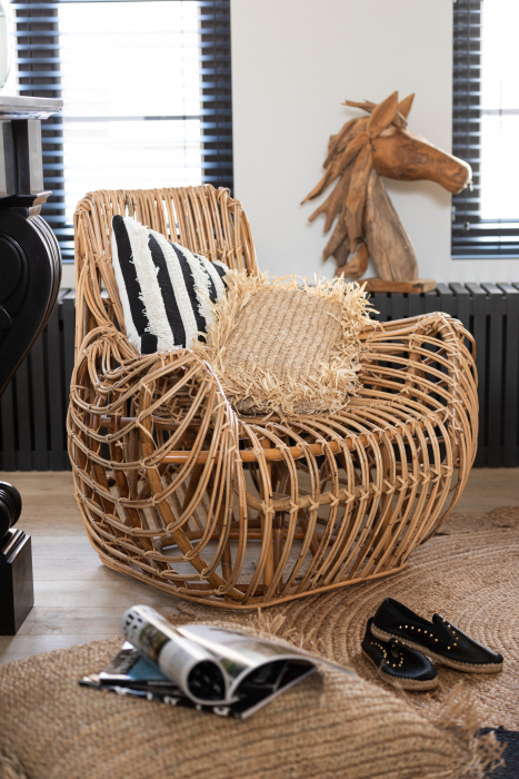 Scaun Ani Teak, Ratan/Bambus, Natural, 87x99x89 cm [8]