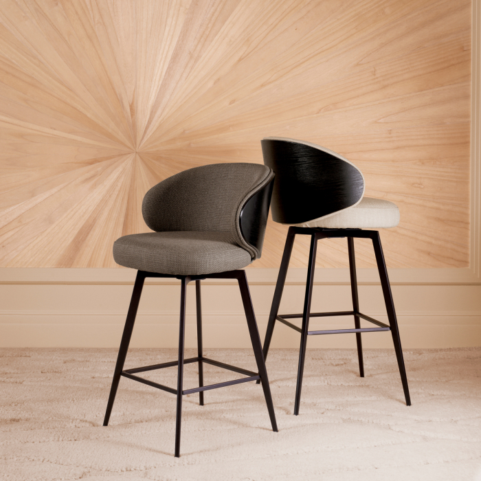 Scaun Bar, Camerota, scalea sand, Dimensiuni: W. 57 | D. 52 | H. 102 | SD. 41 | SW. 49.5 | SH. 78   [2]