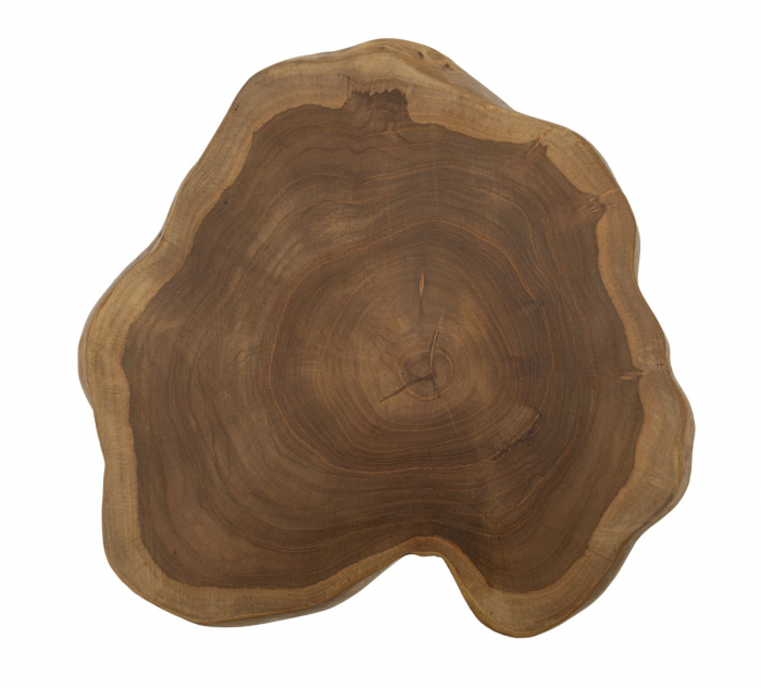 Scaun, BINGTANG din teak reciclat ø 38x45 cm (piesa unica) [4]