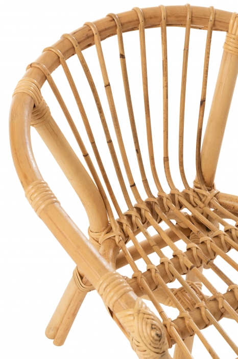 Scaun copii Filou, Ratan/Bambus, Natural, 45x40x55 cm [7]