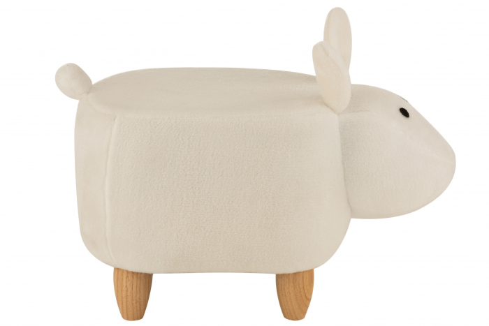 Scaun copii Sheep, Textil/Lemn, Crem, 66x32x46 cm [3]