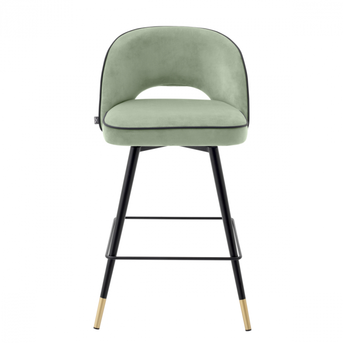 Scaun counter, Cliff savona pistache green velv S/2 [3]