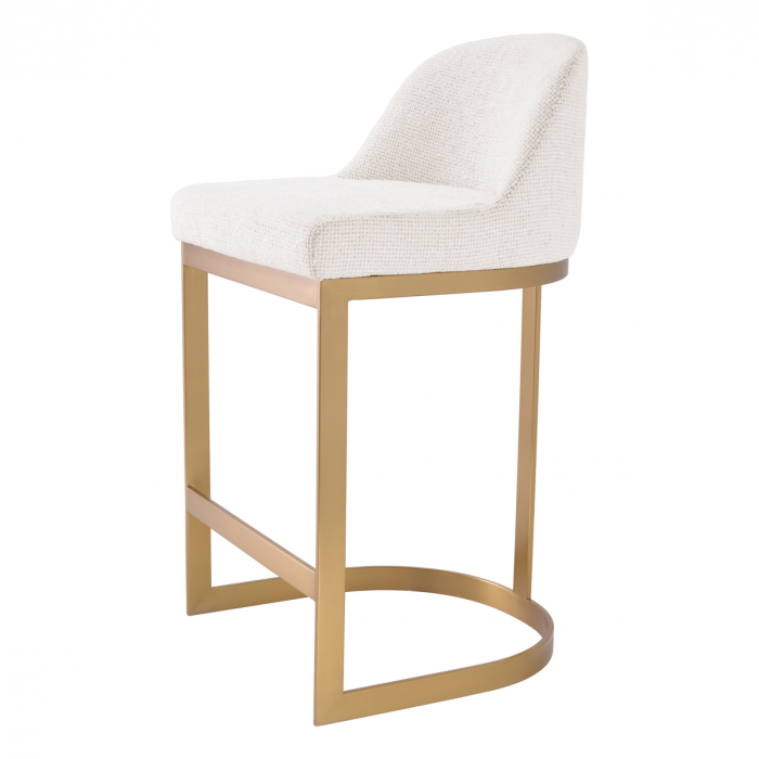 Scaun counter, Condos lyssa off-white, Dims: W. 53 | D. 48 | H. 91 | SD. 38 | SH. 68  (CM) [3]