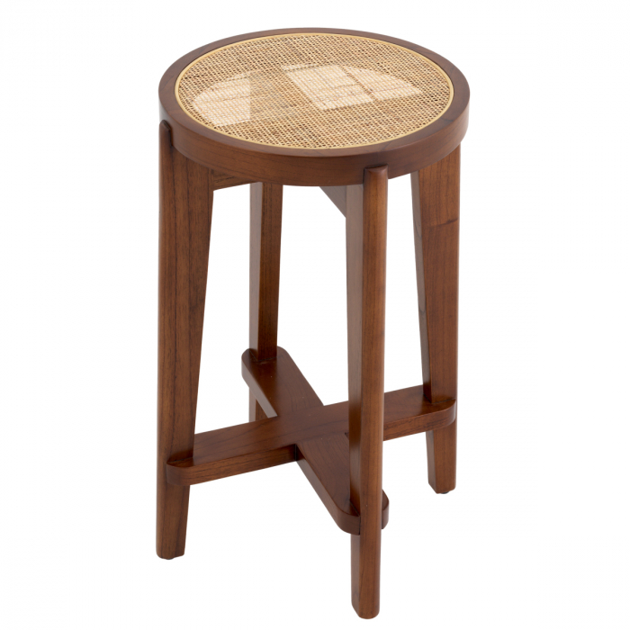Scaun counter, Dareau clasic maro, Dims: Ø 44 | H. 67  (CM) [3]