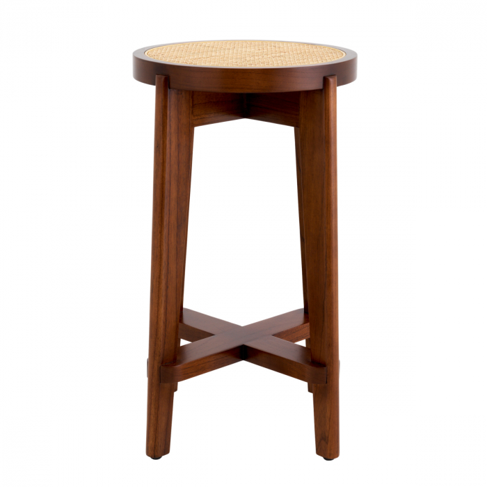 Scaun counter, Dareau clasic maro, Dims: Ø 44 | H. 67  (CM) [2]
