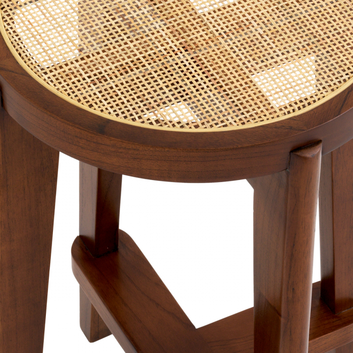 Scaun counter, Dareau clasic maro, Dims: Ø 44 | H. 67  (CM) [5]