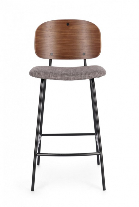 Scaun Counter Sienna, Gri, 43.5A - 52.5B - 93.5H - 67.5H1 [4]