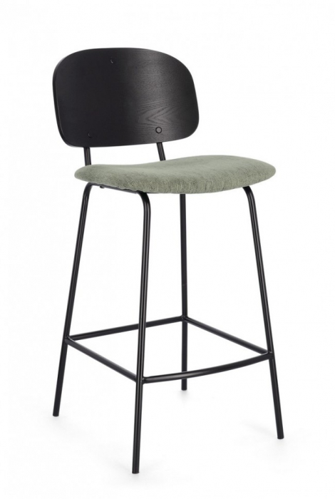 Scaun Counter Sienna, Verde, 43.5A - 52.5B - 93.5H - 67.5H1 [1]