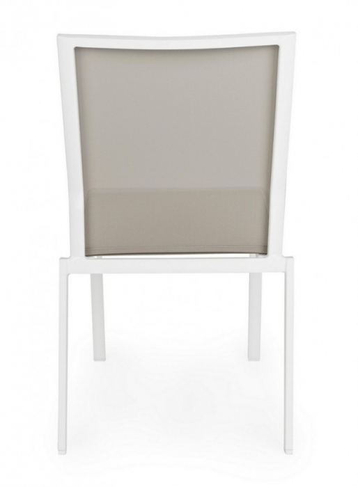Scaun CRUISE,  aluminiu, alb, 50x61x88.5cm [4]