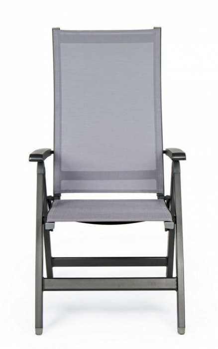 Scaun Cruise, Aluminiu, Gri, 59x71x113 cm [3]