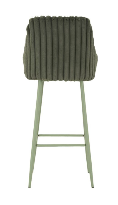 Scaun de bar Alaska -a- verde, set de 2, 52x46x111 cm (inaltime sezut 78 cm) [4]