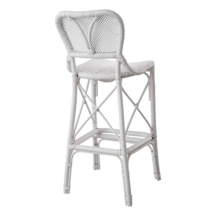 Scaun de bar, Colony alb mat [3]