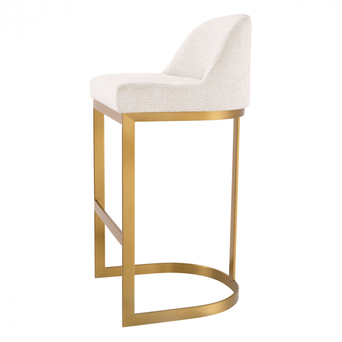 Scaun de bar, Condos lyssa off-white, Dims: W. 53 | D. 51 | H. 101 | SD. 39.5 | SH. 78  (CM) [3]