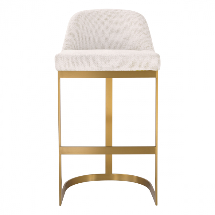 Scaun de bar, Condos lyssa off-white, Dims: W. 53 | D. 51 | H. 101 | SD. 39.5 | SH. 78  (CM) [2]