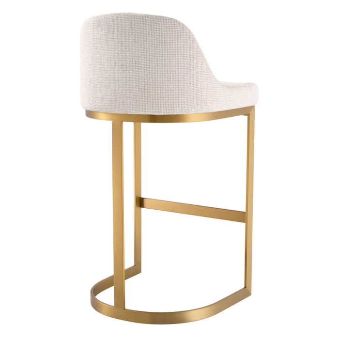 Scaun de bar, Condos lyssa off-white, Dims: W. 53 | D. 51 | H. 101 | SD. 39.5 | SH. 78  (CM) [4]