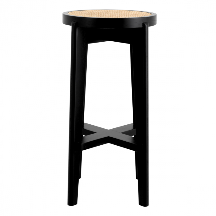 Scaun de bar, Dareau clasic negru [2]