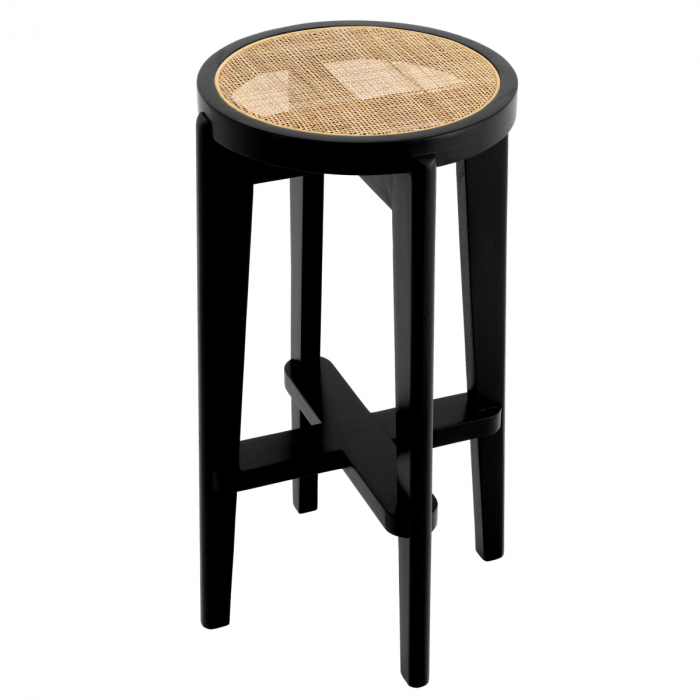 Scaun de bar, Dareau clasic negru [3]