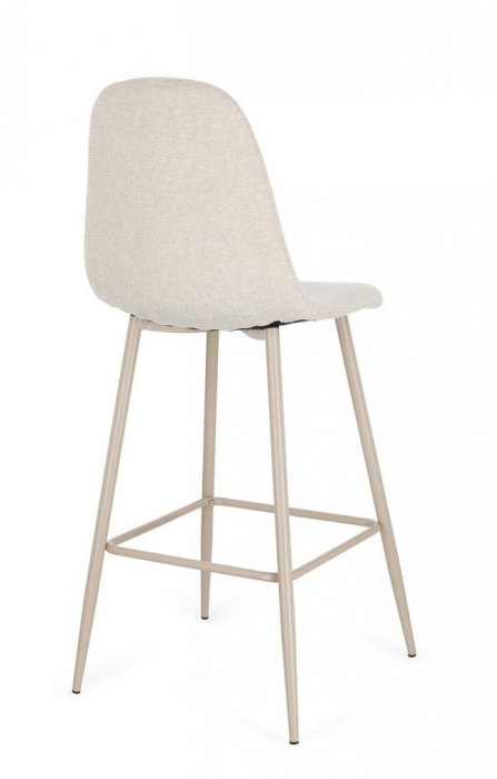 Scaun de Bar Irelia Gri Taupe/Bej [2]
