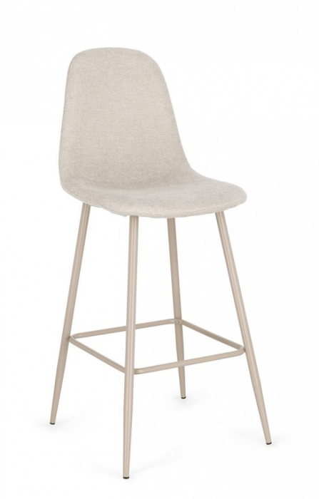 Scaun de Bar Irelia Gri Taupe/Bej [1]