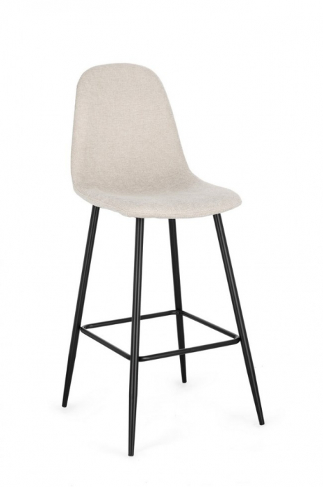Scaun de Bar Irelia Negru/Bej [1]