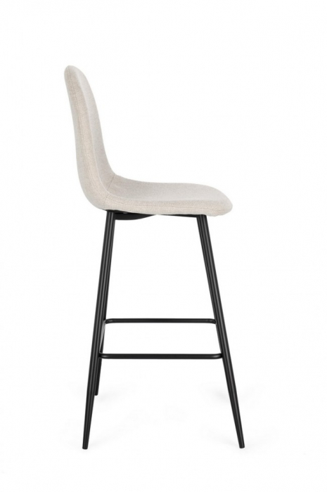 Scaun de Bar Irelia Negru/Bej [5]