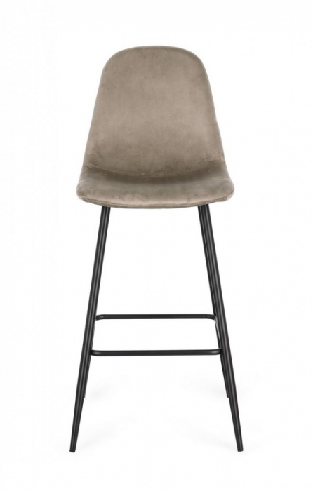 Scaun de Bar Irelia Negru/Gri [3]