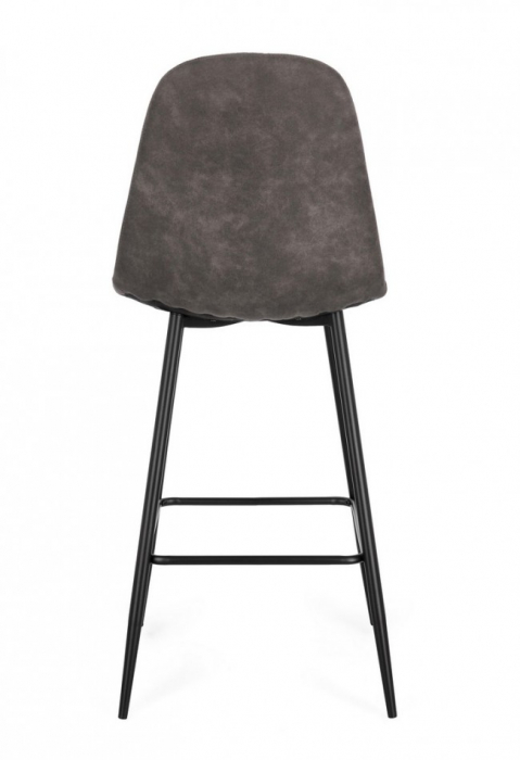 Scaun de Bar Irelia Negru/Gri [4]