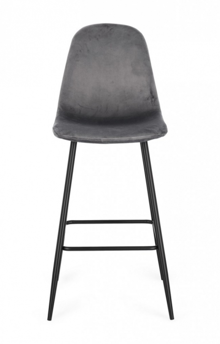 Scaun de Bar Irelia Negru/Gri  [3]