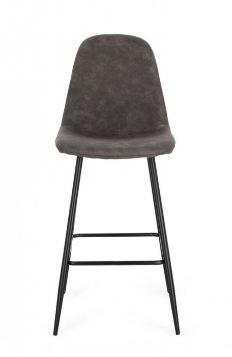 Scaun de Bar Irelia Negru/Gri [3]