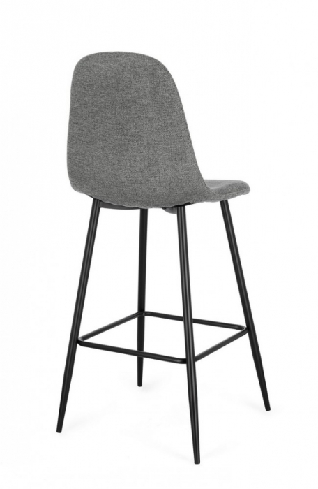 Scaun de Bar Irelia Negru/Gri Inchis  [2]