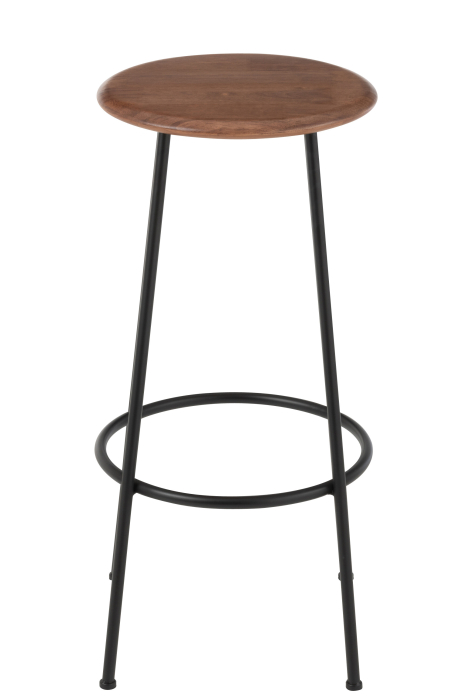 Scaun de bar, Neo steel, natur/negru [3]