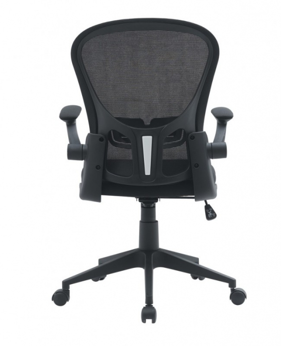 Scaun de Birou Kempton Negru cu Cotiere [3]