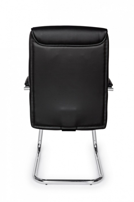 Scaun de birou SYDNEY,  imitatie de piele,  negru, 58x60.5x101.5cm [4]