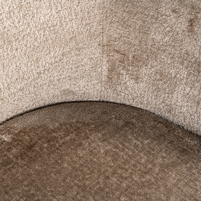Scaun de dining, Ruby, Taupe chenille [2]