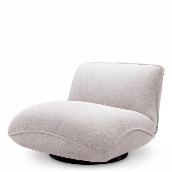 Scaun de exterior Relax Mauriuitius gri deschis, Dims: W. 85.5 | D. 105 | H. 71 | SD. 75 | SH. 47  (CM) [1]